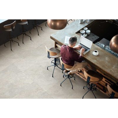 Piso PORCELANATO - Capadocia Rectificado Estructurado Marfil Multitono 40X88