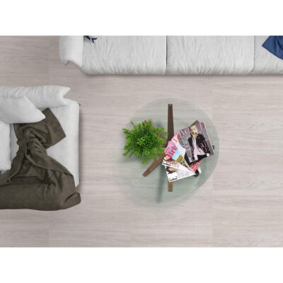 Piso PORCELANATO - Chicago Rectificado Gris Cenizo Caras Diferenciadas 19.5X88