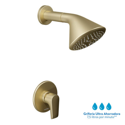 Ducha Monocontrol Cascade Plus Sahara Antimicrobiano