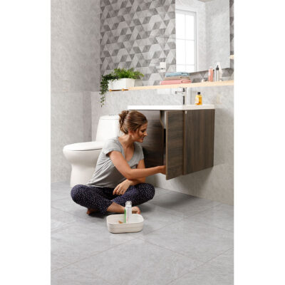 Piso Mantis gris multitono 51x51