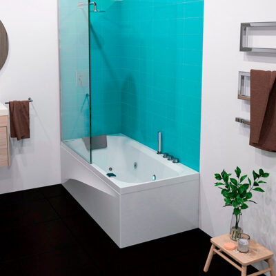 Hidromasaje americana plus derecha 152x75 blanco