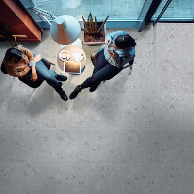 Piso Belaire Duropiso Gris Caras Diferenciadas 55.2x55.2