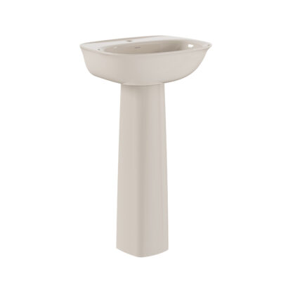 Lavamanos con pedestal Aluvia bone