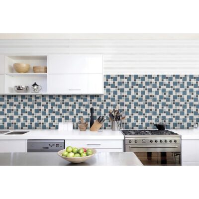 Mosaico Alaska Gris Cara Única 30X30