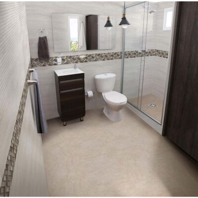 Pared Estructurada Tana Beige Caras Diferenciadas 25x35