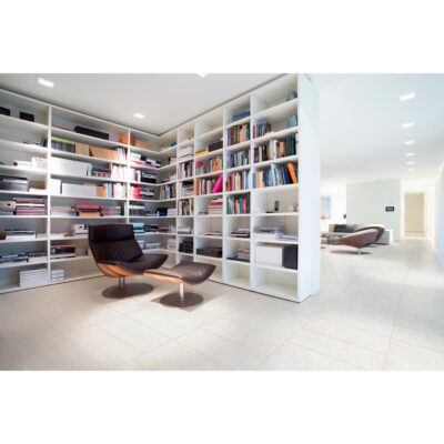 Piso PORCELANATO - Nebraska Blanco Caras Diferenciadas 28.3X56.6