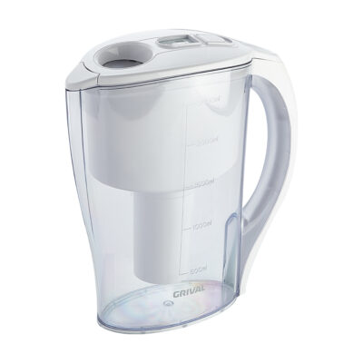 Jarra filtrante de agua con contador