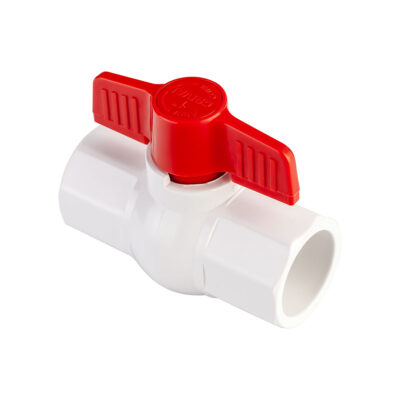 Válvula bola pvc soldar 1 pulgada
