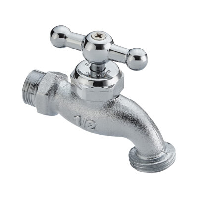 Llave de jardín liviana satinada