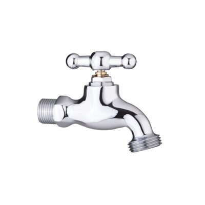 Llave jardín pesada cromo